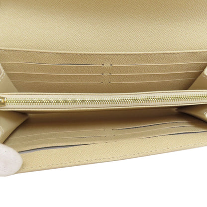 LOUIS VUITTON N63208 Portefeiulle Â· Sarah Long wallet (with coin pocket) Damier canvas Ladies [Used]