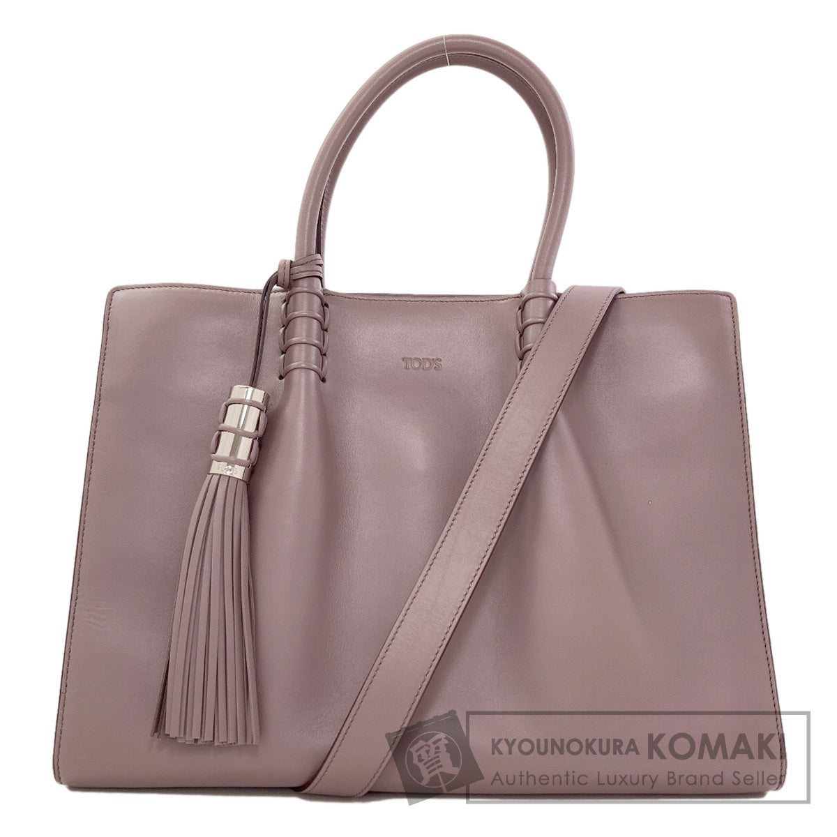 TODS Baulet 2WAY Handbag Calf Ladies [Used]
