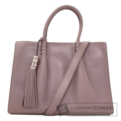 TODS Baulet 2WAY Handbag Calf Ladies [Used]