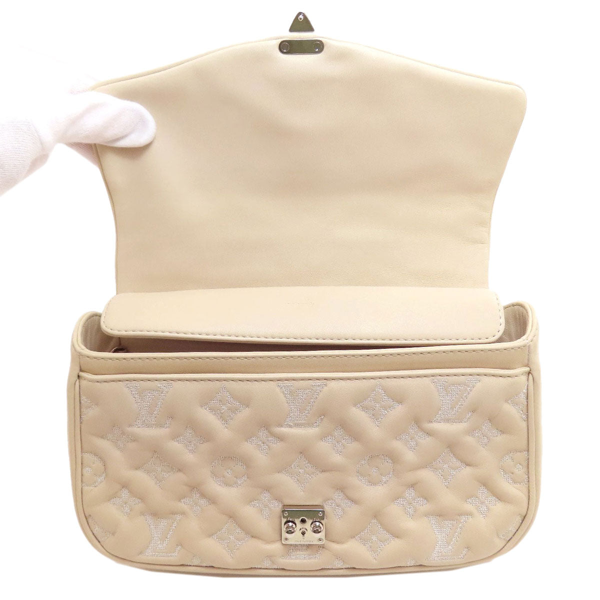 LOUIS VUITTON M40715 Monogram Chain Shoulder Bag Shoulder Bag Calf Ladies [Used]