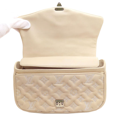 LOUIS VUITTON M40715 Monogram Chain Shoulder Bag Shoulder Bag Calf Ladies [Used]