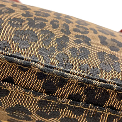 FENDI Leopard pattern Backpack Â· Daypack Canvas Ladies [Used]