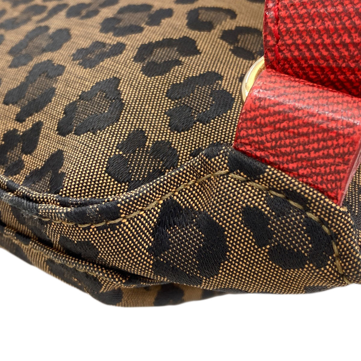 FENDI Leopard pattern Backpack Â· Daypack Canvas Ladies [Used]