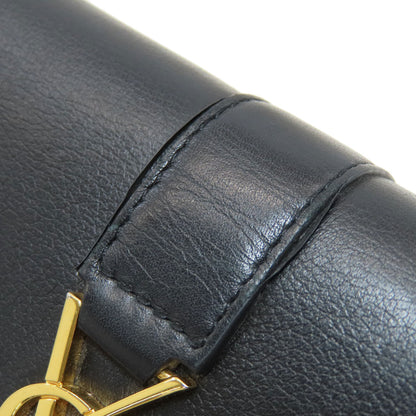 YVES SAINT LAURENT Cassandra Bifold Wallet with Coin Pocket Calf Ladies [Used]