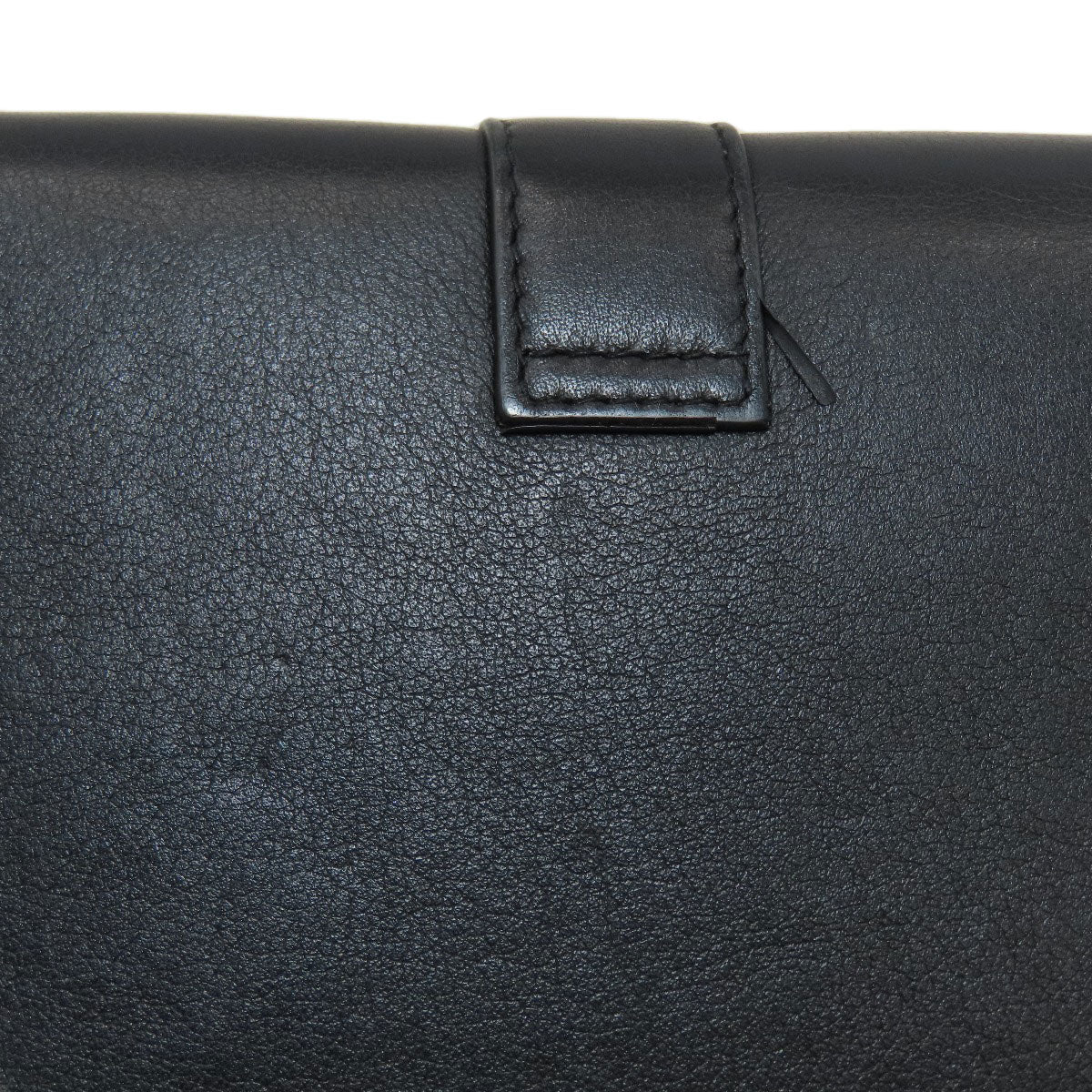 YVES SAINT LAURENT Cassandra Bifold Wallet with Coin Pocket Calf Ladies [Used]