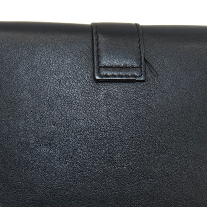 YVES SAINT LAURENT Cassandra Bifold Wallet with Coin Pocket Calf Ladies [Used]