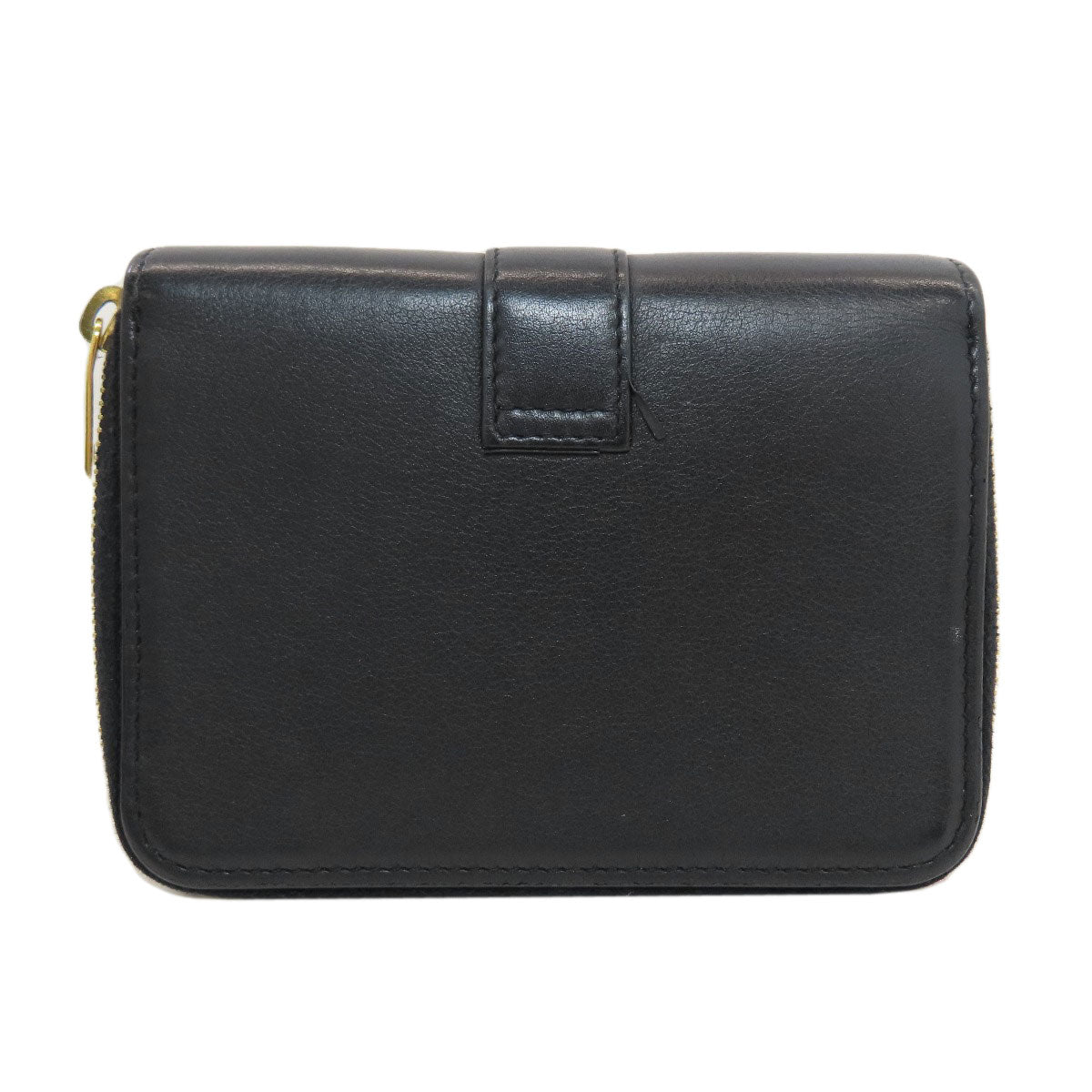 YVES SAINT LAURENT Cassandra Bifold Wallet with Coin Pocket Calf Ladies [Used]