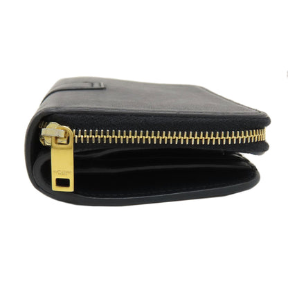 YVES SAINT LAURENT Cassandra Bifold Wallet with Coin Pocket Calf Ladies [Used]