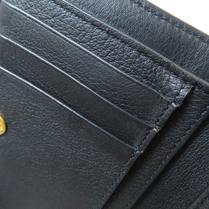 YVES SAINT LAURENT Cassandra Bifold Wallet with Coin Pocket Calf Ladies [Used]