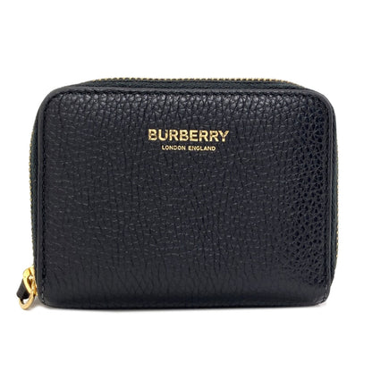 BURBERRY logo coin purse Leather Ladies [Used]