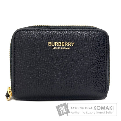 BURBERRY logo coin purse Leather Ladies [Used]