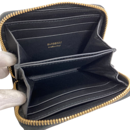 BURBERRY logo coin purse Leather Ladies [Used]
