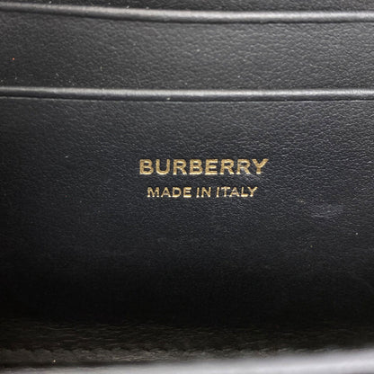 BURBERRY logo coin purse Leather Ladies [Used]