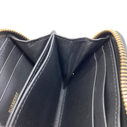 BURBERRY logo coin purse Leather Ladies [Used]