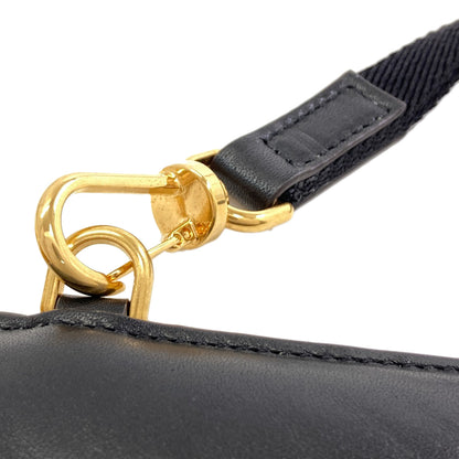 MONCLER neck wallet coin purse Leather Ladies [Used]
