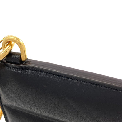 MONCLER neck wallet coin purse Leather Ladies [Used]
