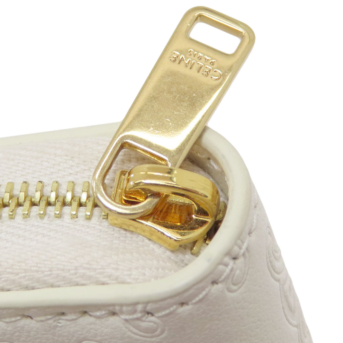 CELINE Triomphe coin purse Calf Ladies [Used]