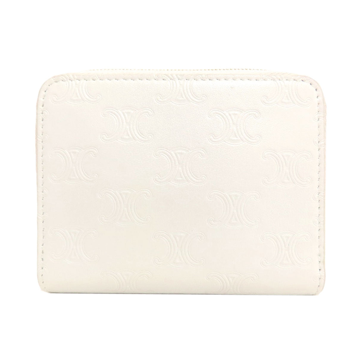 CELINE Triomphe coin purse Calf Ladies [Used]