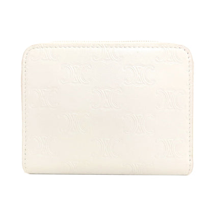 CELINE Triomphe coin purse Calf Ladies [Used]