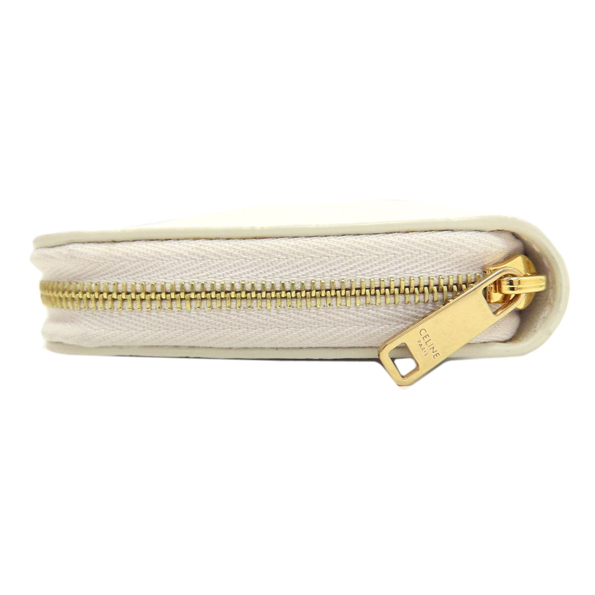 CELINE Triomphe coin purse Calf Ladies [Used]