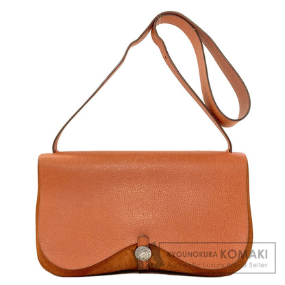 HERMES Sac Colorado MM Shoulder Bag Calf Towal chevronLadies [Used]