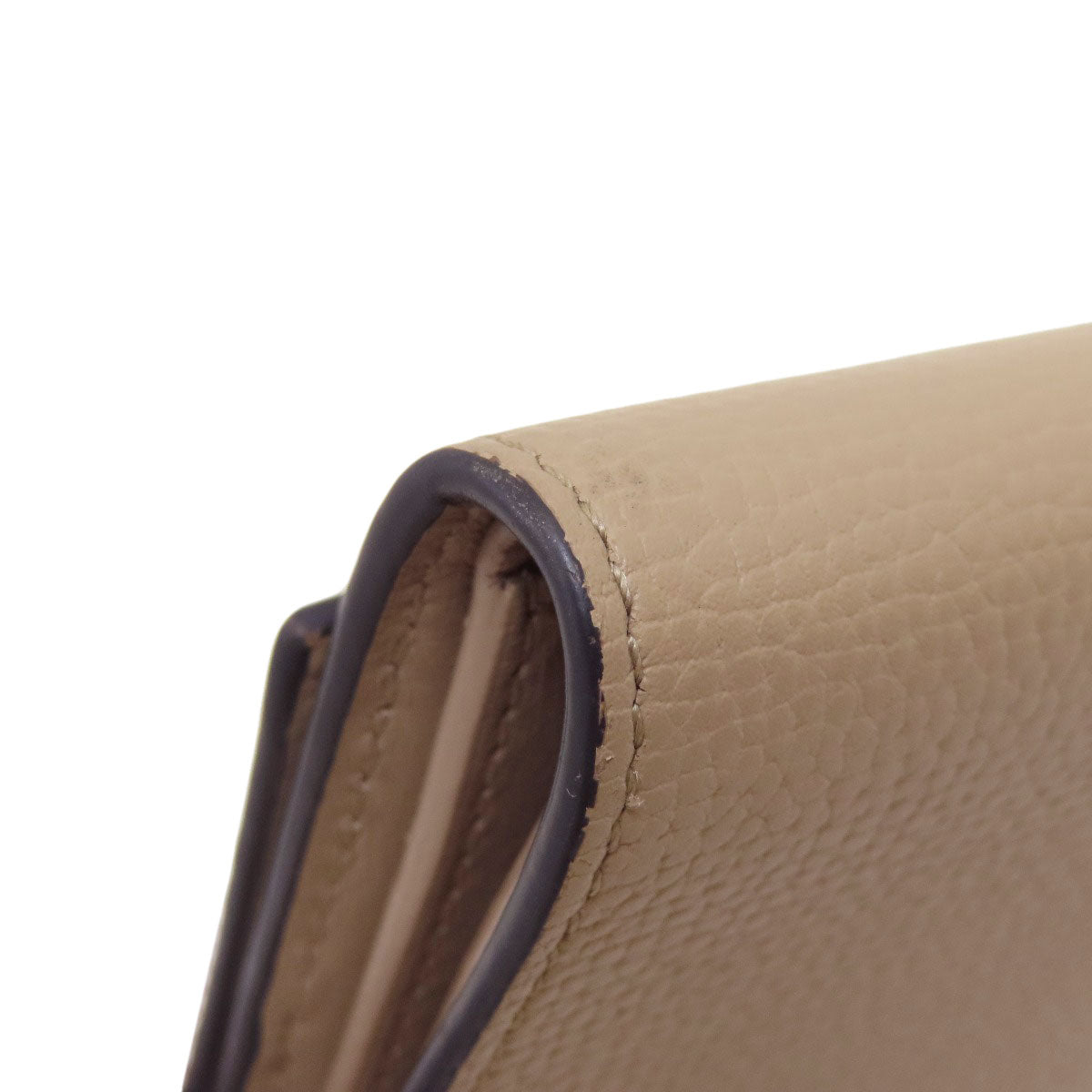 LOEWE Vertical wallet Tri-fold wallet (with Coin Pocket) Calf Ladies [Used]