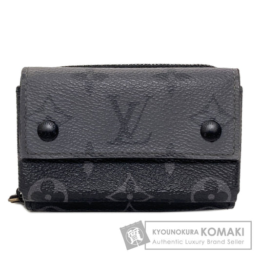 LOUIS VUITTON M82771 Zippy Organizer coin purse Monogram Eclipse mens [Used]