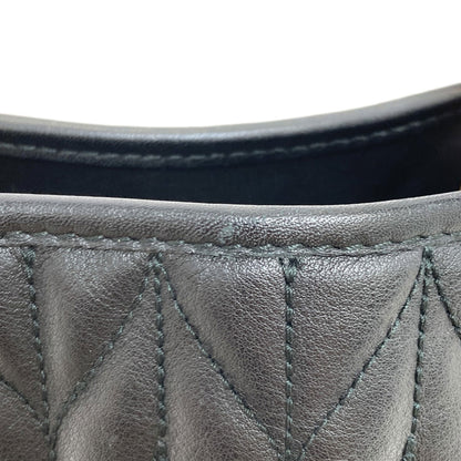 GUCCI 002・1099 Quilted herringbone pattern Handbag Leather Ladies [Used]
