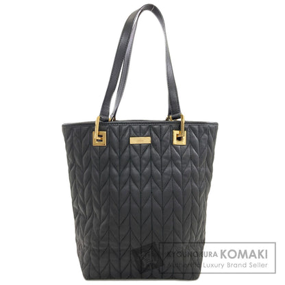 GUCCI 002・1099 Quilted herringbone pattern Handbag Leather Ladies [Used]