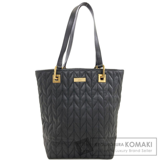 GUCCI 002・1099 Quilted herringbone pattern Handbag Leather Ladies [Used]