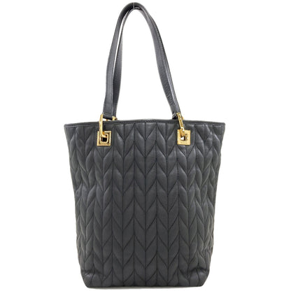 GUCCI 002・1099 Quilted herringbone pattern Handbag Leather Ladies [Used]