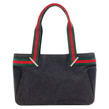 GUCCI 73983 Sherry line Handbag Canvas Ladies [Used]