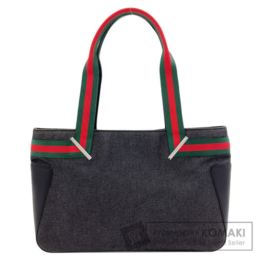 GUCCI 73983 Sherry line Handbag Canvas Ladies [Used]