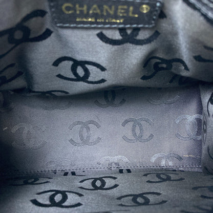 CHANEL Camellia Punching GoldHardware Handbag Enamel Ladies [Used]
