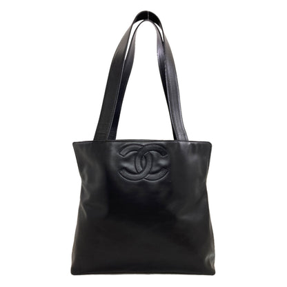 CHANEL COCO Mark Tote Bag Lambskin Ladies [Used]