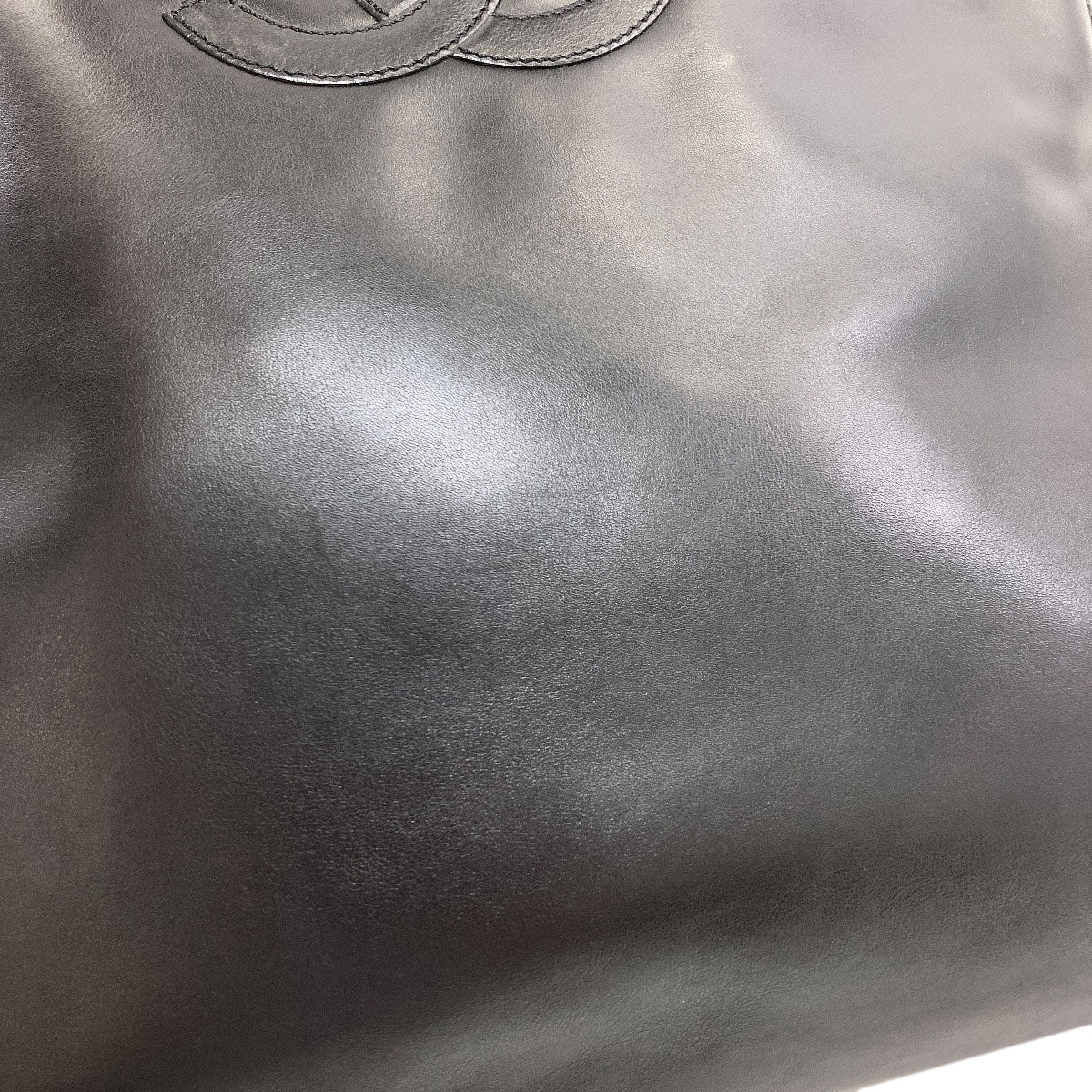 CHANEL COCO Mark Tote Bag Lambskin Ladies [Used]