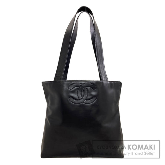 CHANEL COCO Mark Tote Bag Lambskin Ladies [Used]