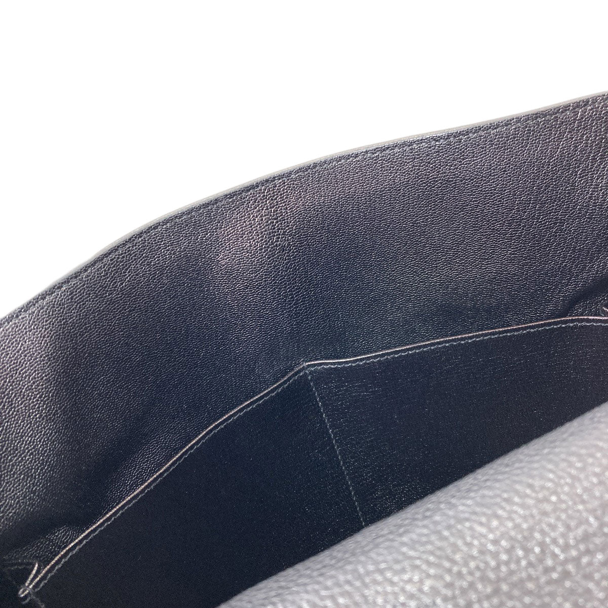 HERMES Kelly 32 inner stitch SilverHardware Handbag Togo Ladies [Used]