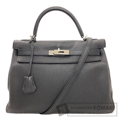 HERMES Kelly 32 inner stitch SilverHardware Handbag Togo Ladies [Used]