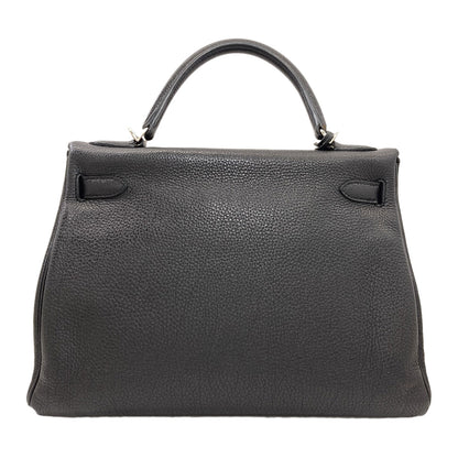 HERMES Kelly 32 inner stitch SilverHardware Handbag Togo Ladies [Used]