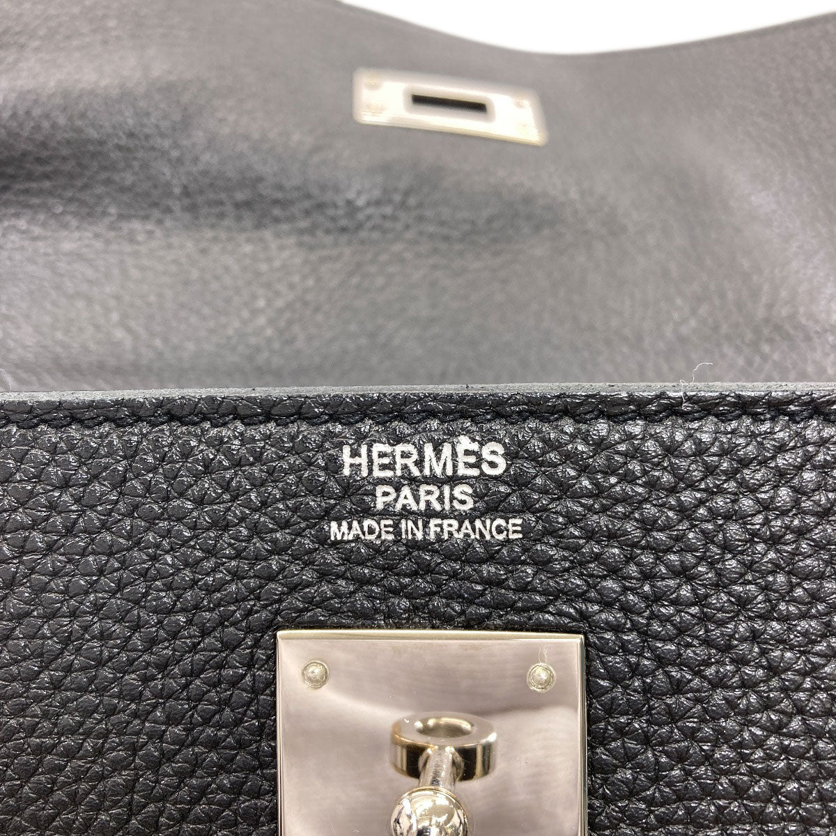 HERMES Kelly 32 inner stitch SilverHardware Handbag Togo Ladies [Used]