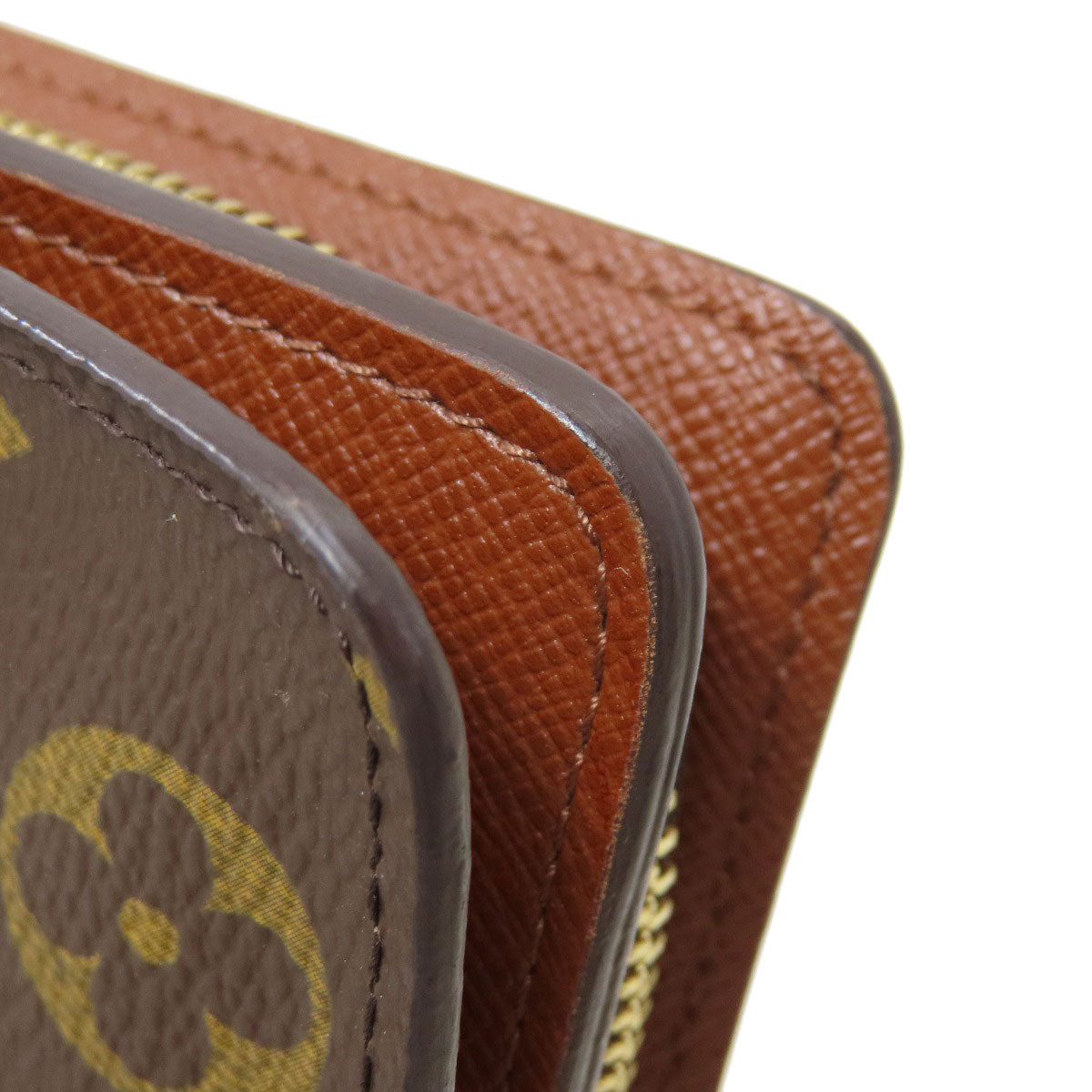 LOUIS VUITTON M61667 Compact Zip USA Bifold Wallet with Coin Pocket Monogram canvas Ladies [Used]