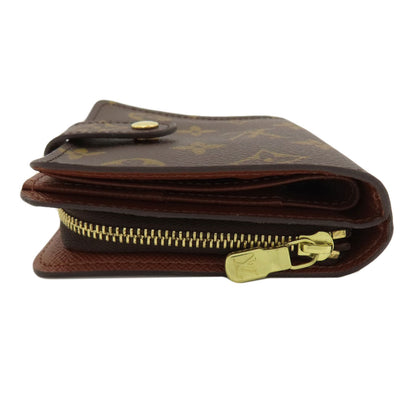 LOUIS VUITTON M61667 Compact Zip USA Bifold Wallet with Coin Pocket Monogram canvas Ladies [Used]