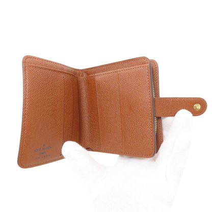 LOUIS VUITTON M61667 Compact Zip USA Bifold Wallet with Coin Pocket Monogram canvas Ladies [Used]