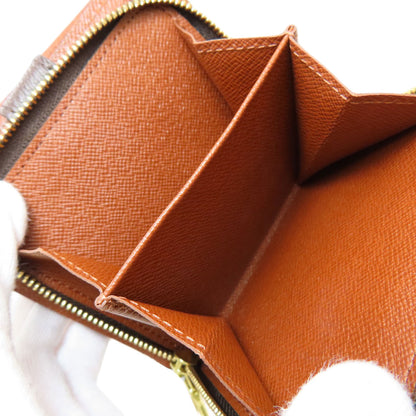 LOUIS VUITTON M61667 Compact Zip USA Bifold Wallet with Coin Pocket Monogram canvas Ladies [Used]