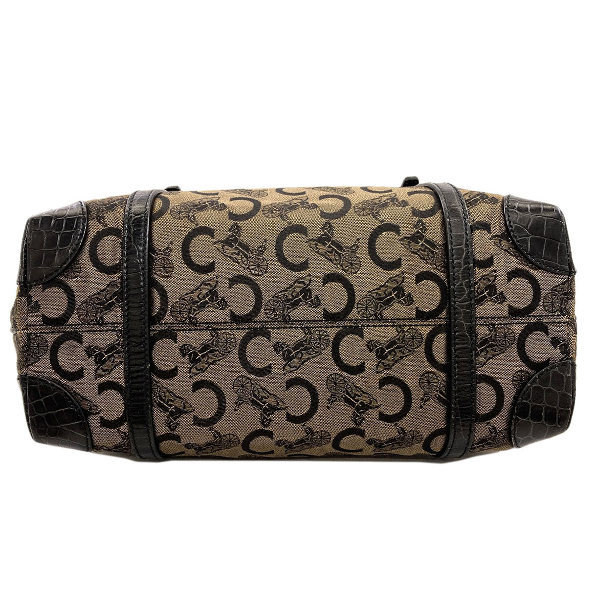CELINE C saluki Handbag Canvas Ladies [Used]