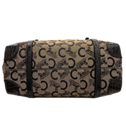 CELINE C saluki Handbag Canvas Ladies [Used]
