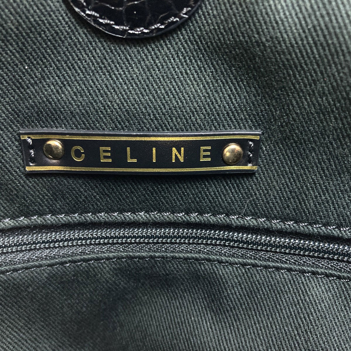 CELINE C saluki Handbag Canvas Ladies [Used]
