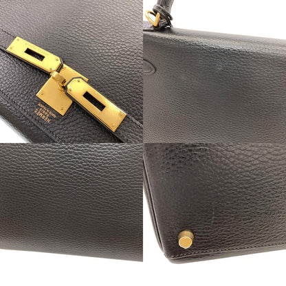 HERMES Kelly 32 inner stitch GoldHardware Handbag Ardennes Ladies [Used]
