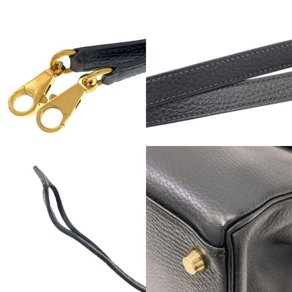 HERMES Kelly 32 inner stitch GoldHardware Handbag Ardennes Ladies [Used]